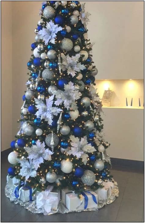 30 Blue And Silver Christmas Tree Ideas