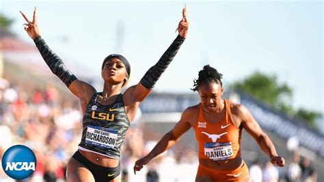 Trials, but the positive test will prevent her from competing in tokyo.credit.chang w. LSU freshman Sha'Carri Richardson sets 100m collegiate ...