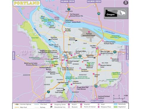 Buy Portland City Map
