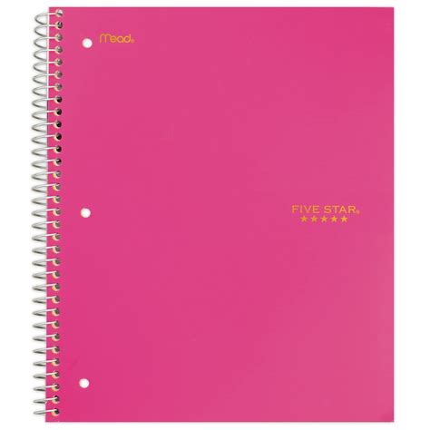 Buy Five Star Spiral 1 Subject College Ruled Paper 100 Sheets 11