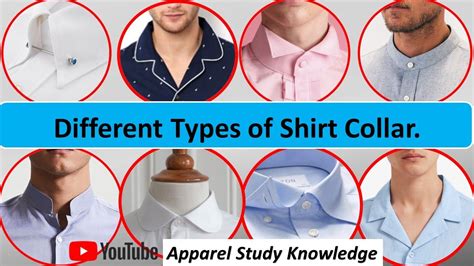 Different Types Of Shirt Collar Youtube