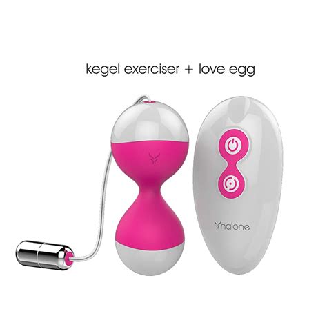 Nalone 7 Speed Vibrator Usb Rechargeable Remote Control Silicone Kegel Balls Vaginal Masturbator