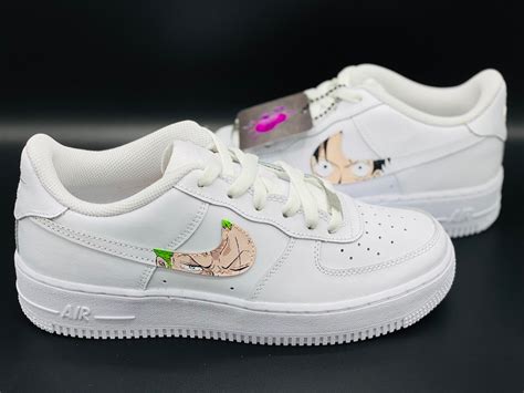 Nike Air Force 1 Custom Hand Painted One Piece Anime Etsy