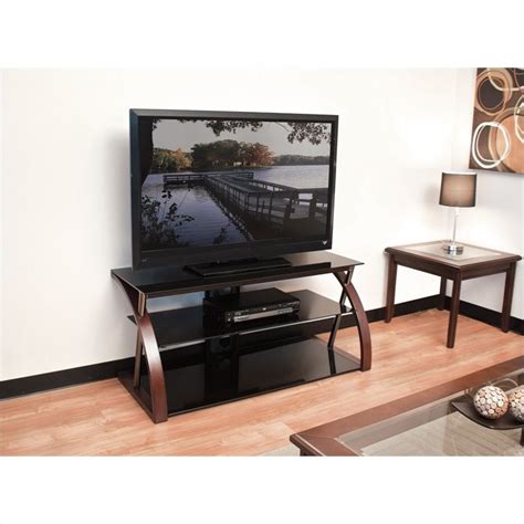 48“ Wide Tv Stand In Black Bwntr48
