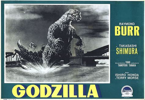 Godzilla Gojira 1954 Japan Divulgation Card Godzilla Dinosaur
