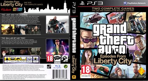 Viewing Full Size Gta Episodes From Liberty City Box Cover