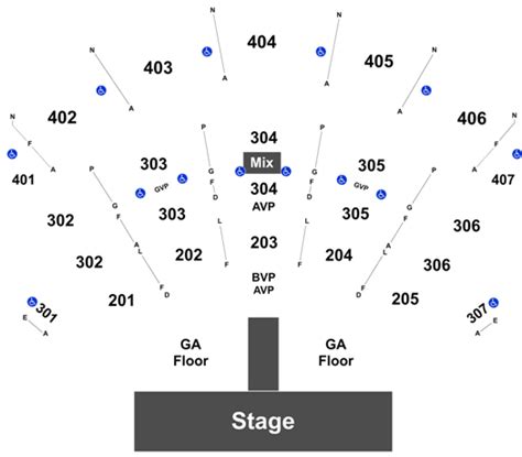Park Mgm Theater Seating Chart