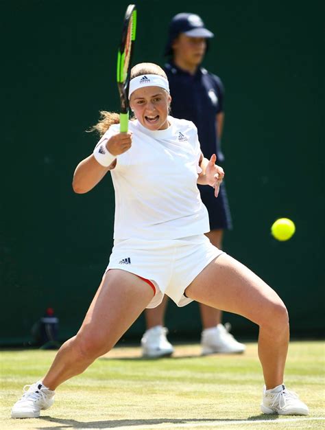 JELENA OSTAPENKO At Wimbledon Tennis Championships In London HawtCelebs