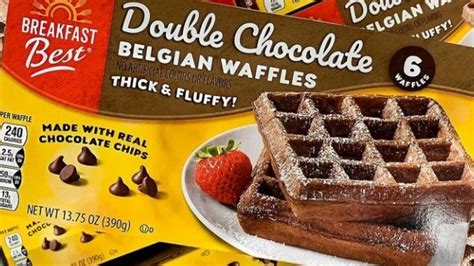 Aldi Shoppers Can T Wait To Try These Double Chocolate Belgian Waffles