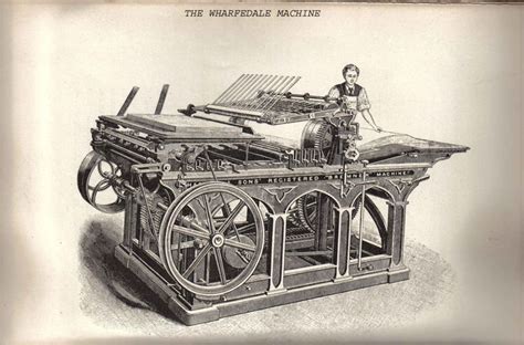 The Wharfedale Machine Prints Vintage Prints Letterpress