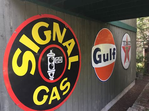 History Of Signal Gasoline Garage Art