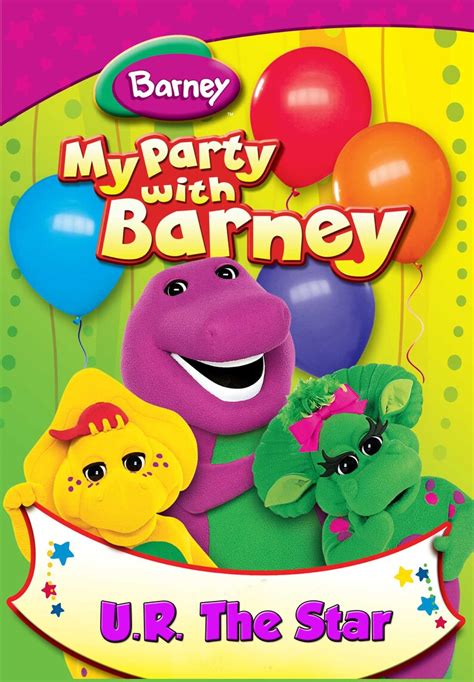 My Birthday With Barney Personalised Movie Starring You Etsy
