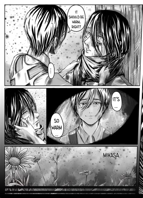 45 Eren X Mikasa The Beautiful And Cruel World イラスト マンガ 前進し続ける