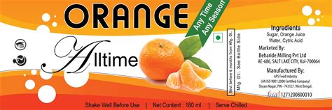 Orange Juice Label Design Healthy Juice Recipes Label Design Juice