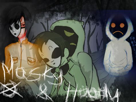 Masky And Hoody Wallpaper By Fastdeath23 On Deviantart