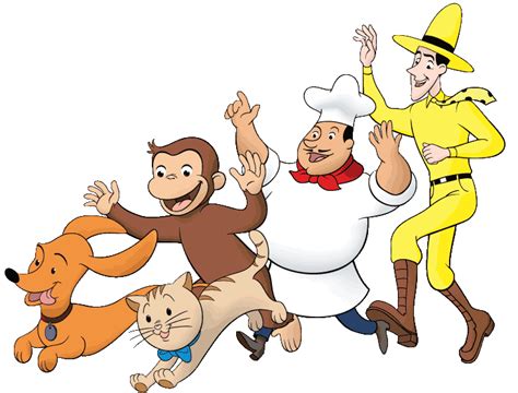 Curious George Characters Curious George And Friends What Is Seen
