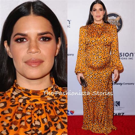 America Ferrera In Maria Lucia Hohan At The 23rd Nhmc Impact Awards Gala