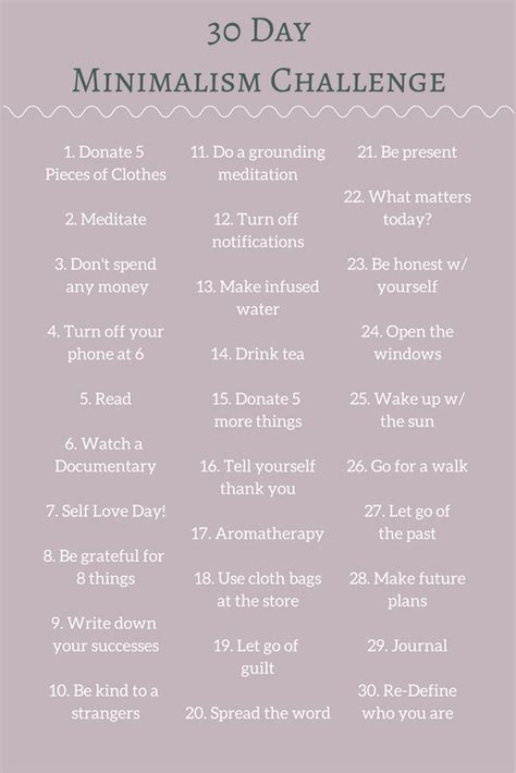 I Challenge You To My 30 Day Minimalism Challenge Learn How To Become