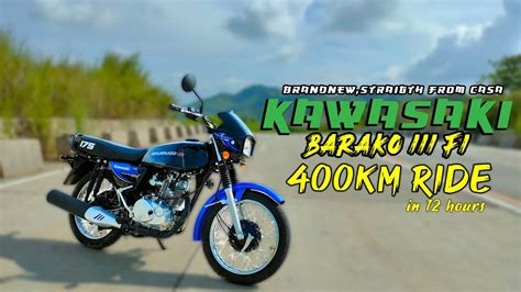 Brand New Kawasaki Barako Fi Breaking Straight From Casa Youtube