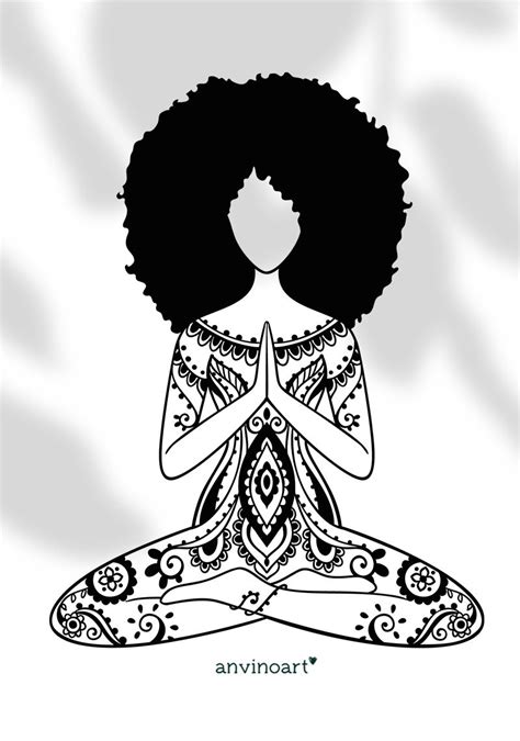 Yoga Clipart Girl Meditation For Personal And Commercial Use Yoga Clip