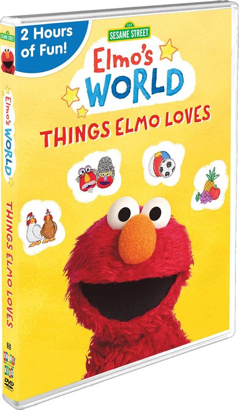 Sesame Street Elmos World Things Elmo Loves Sesame Street Elmos
