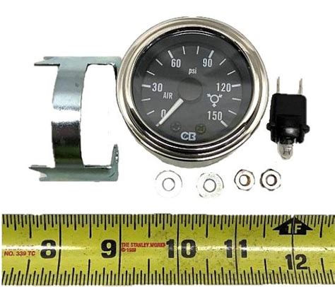 Protective bumper ~ all longacre tire gauges have case included ~ the most important way to keep your gauge accurate is to keep it in a foam lined case. 12 Volt Electric Air Pressure Gauge