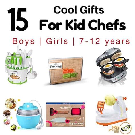 Best luxury holiday gifts for cooks and foodies in appliances and cookware from chic pots and pans to cutting boards and stylish aprons, give the gift of a cool kitchen. 15 Gifts For Kid Chefs | Best Gifts For Young Cooks ...