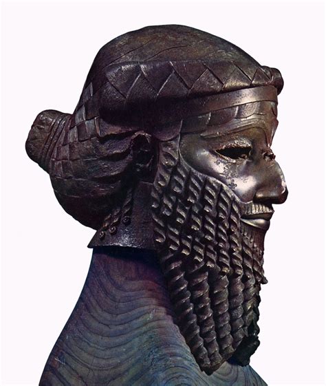 Sargon Of Akkad Mask Akkadian Mask Sargon The Great
