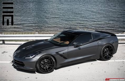 Exclusive Motoring Stealth Cyber Gray Chevrolet Corvette Stingray On