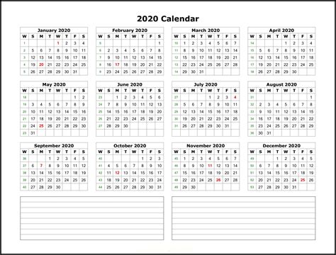 Dashing 2020 Calendar In Excel Along With The Tentative Date For Those