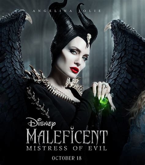 I think i like the first better but this was just as stunning. Disney releases Maleficent: Mistress of Evil character posters