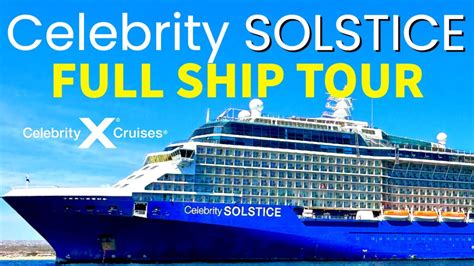 Celebrity Solstice 2023 Cruise Ship Tour Full Ship Walkthrough 4k