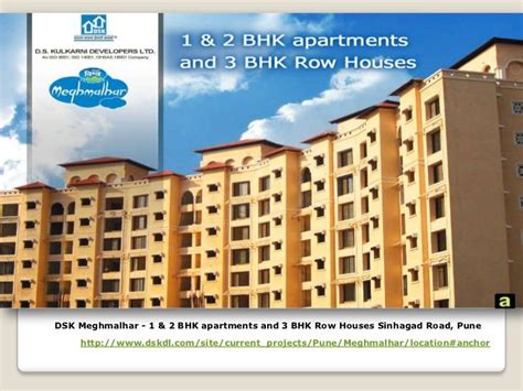 Dsk Meghmalhar 1 And 2 Bhk Apartments And 3 Bhk Row Houses Sinhagad