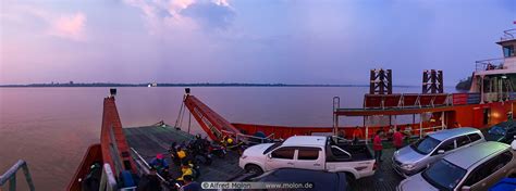 Photo Of Pusa Ferry Crossing Batang Saribas River Maludam Peninsula