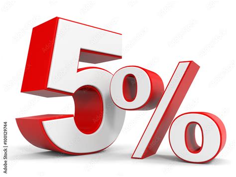 Discount 5 Percent Off Stock Illustration Adobe Stock