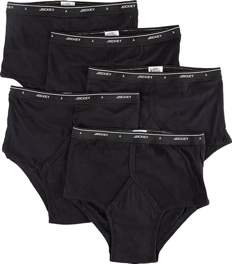 jockey men s underwear classic full rise briefs 36 black at amazon men s clothing store