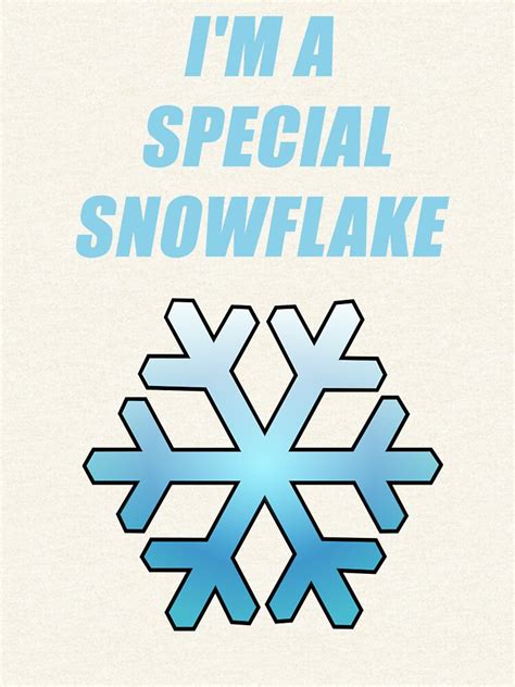 Im A Special Snowflake Zipped Hoodie By Aid3lis Redbubble