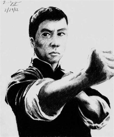 Enter the teacher to the dragon of martial arts films. Donnie Yen as Ip Man by KennyQuan on DeviantArt