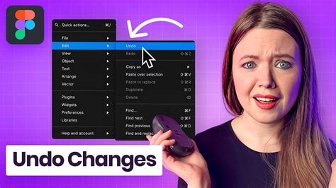 How To Undo Changes In Figma Fastest Way To Undo In Figma Youtube
