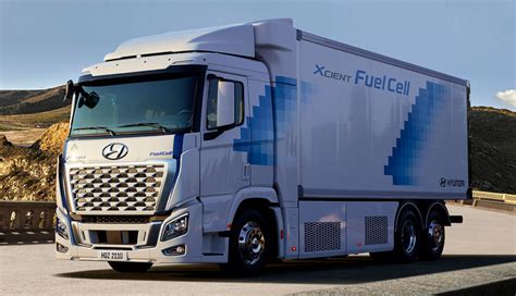 Hyundai Wasserstoff Lkw XCient Fuel Cell legen 5 Millionen km zurück