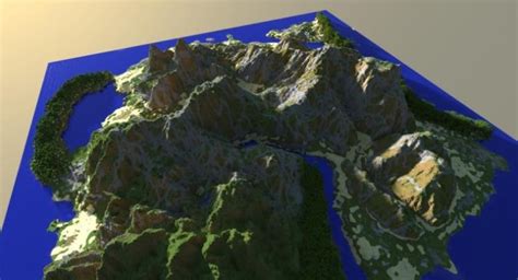 Realistic Minecraft Map