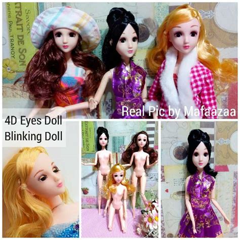 Jual Boneka Barbie Pivotal Mata 4 Dimensi Boneka Cantik 4d Eyes