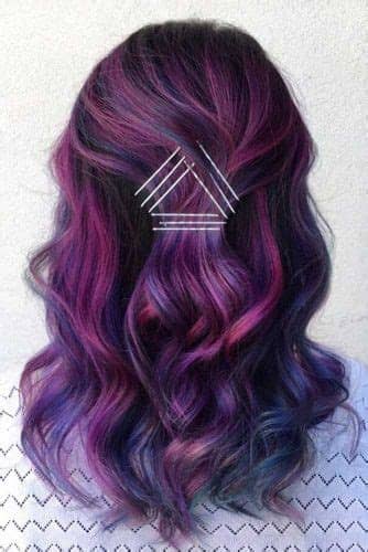 I don't know slot about hair coloring, so please reply back! 50+ Fabulous Purple and Blue Hair Styles | LoveHairStyles.com