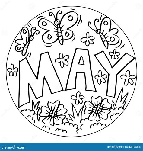 May Crowning Coloring Pages Coloring Pages
