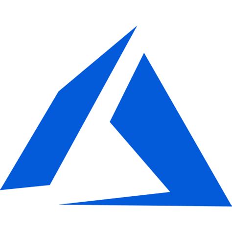 Microsoft Azure 로고 아이콘 에 Vector Logo
