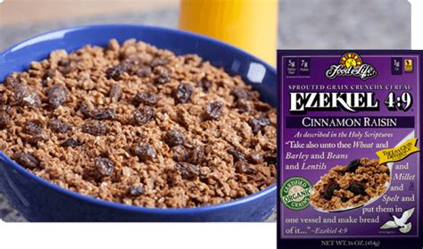 These are not your ordinary grains. Food for Life Ezekiel Sprouted Whole Grain Cereal Cinnamon ...