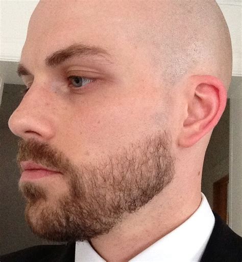 Bald And Sideburnless Bearded Beard Board