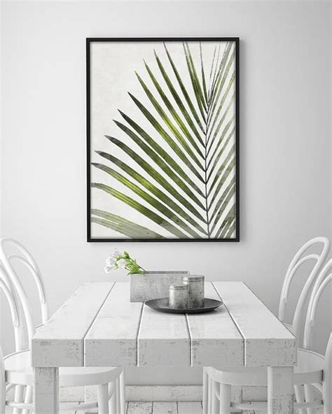 Shop wayfair for all the best palms & palm trees tropical wall art. 30 Stylish And Timeless Tropical Leaf Décor Ideas - DigsDigs