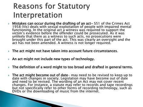 Ppt Statutory Interpretation Powerpoint Presentation Free Download Id1558101