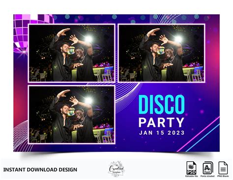 Neon Party Disco Party Stationery Design Stationery Paper